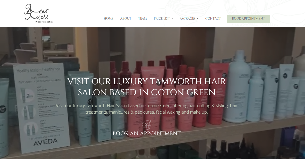 Home Shear Success Hair Salon Tamworth